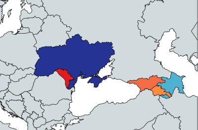 European Neighbourhood Policy East countries – Armenia, Azerbaijan, Georgia, Moldova and Ukraine